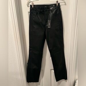 Express Black Straight Leg Pants